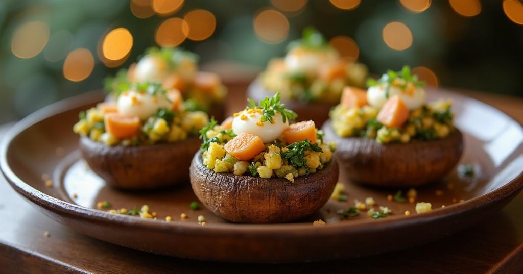 Champignons farcis légers et chics : la recette sans crème ni fromage qui séduit à coup sûr