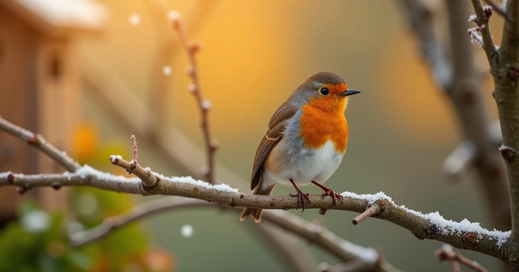Comment attirer le rouge-gorge dans votre jardin cet hiver grâce à cet aliment secret ?