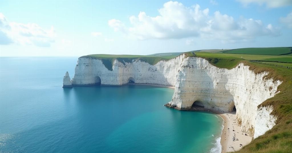 Découvrez les falaises d’Étretat, joyau normand au charme irlandais