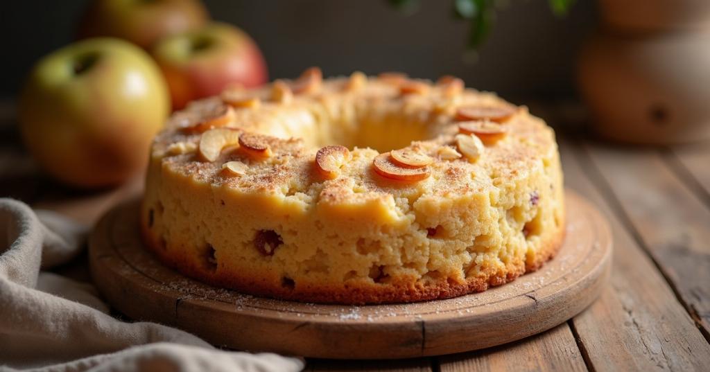 Découvrez le gâteau pommes-yaourt de Mamie : moelleux, simple et réconfortant