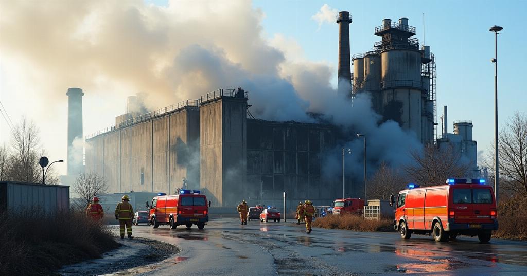 Explosion chimique à Lyon : confinement massif et transports paralysés après l’incident à Elkem Silicones