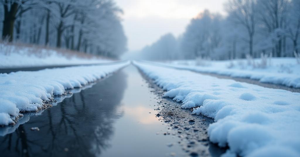 Hiver 2026 : 7 départements du nord-ouest en vigilance orange neige-verglas ce 5 janvier