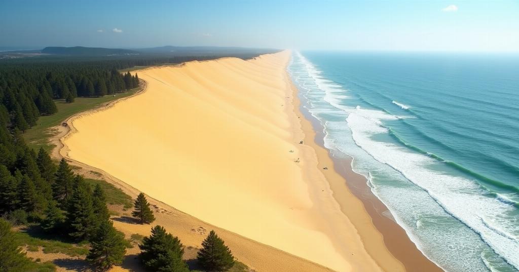 La Dune du Pilat : Un Désert Gigantesque au Bord de l’Océan Atlantique