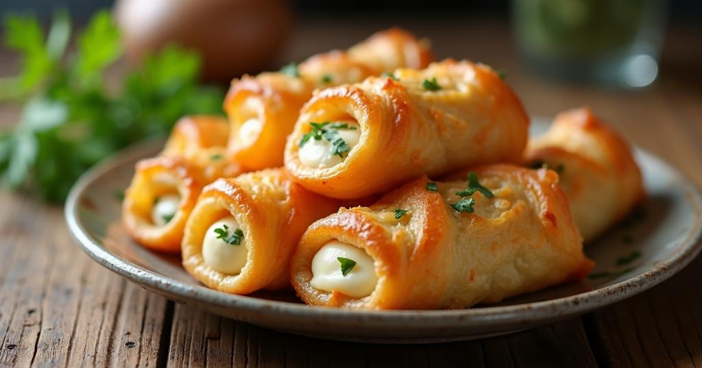 La recette apéro express qui cartonne : roulés croustillants préparés en 15 minutes seulement