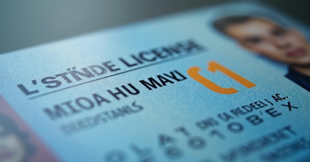 Le code 01 sur votre permis : un détail à 135 € et 3 points à connaître absolument