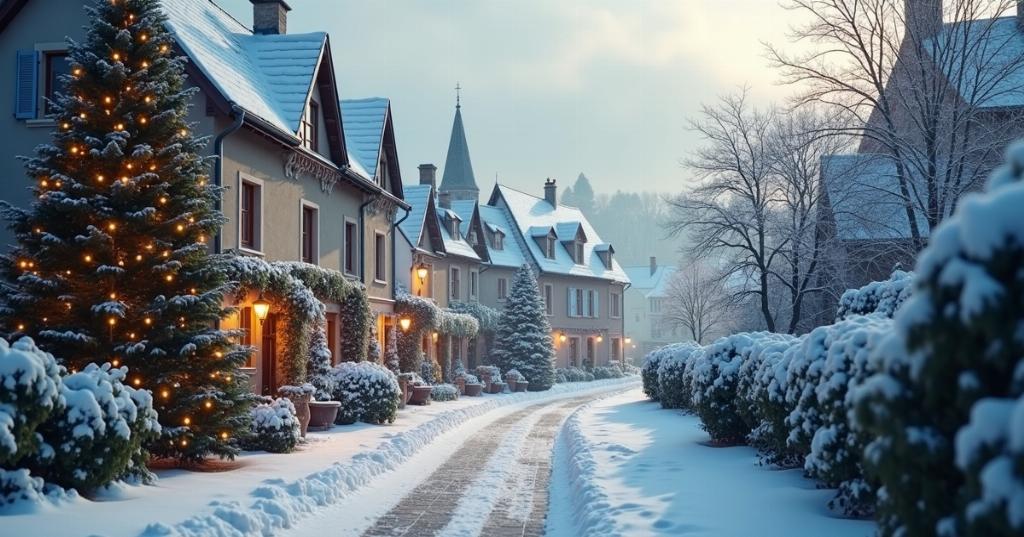Neige à Noël : les prévisions météo à long terme laissent un petit espoir d'un Noël blanc