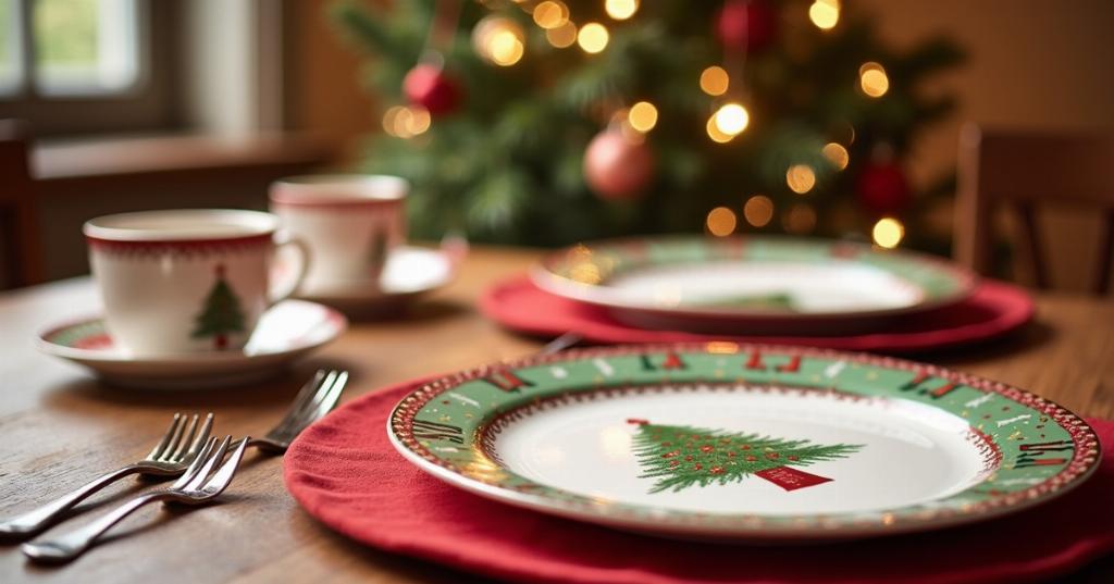 Noël abordable : Découvrez le set de vaisselle festif Lidl à 6,99€ qui fait sensation !