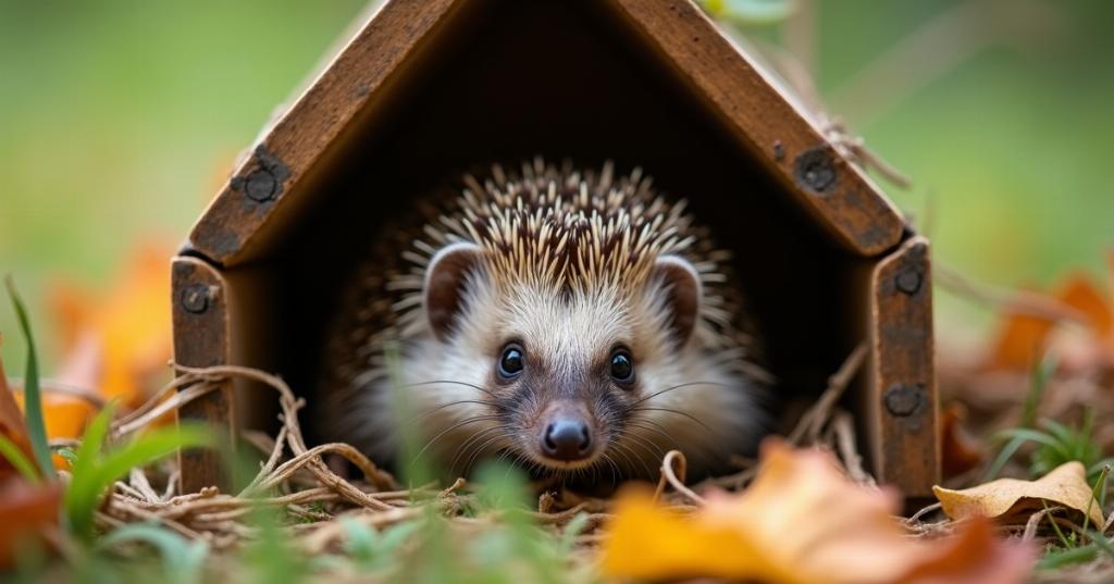 Protégez les hérissons cet hiver : créez un refuge salvateur dans votre jardin