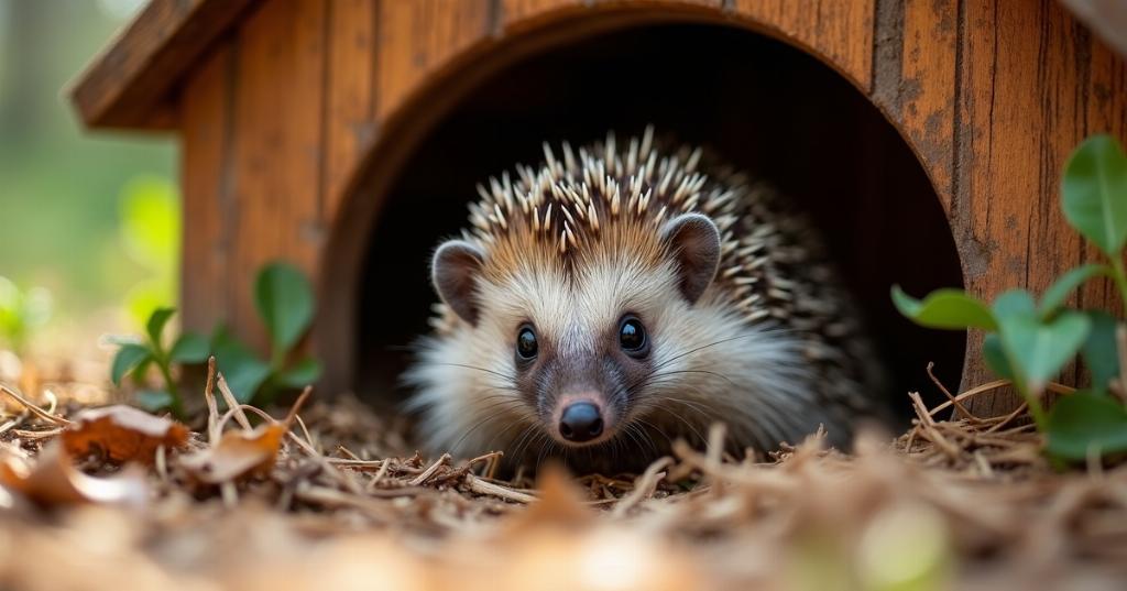 Protégez les hérissons du froid hivernal : astuces simples pour un abri dans votre jardin