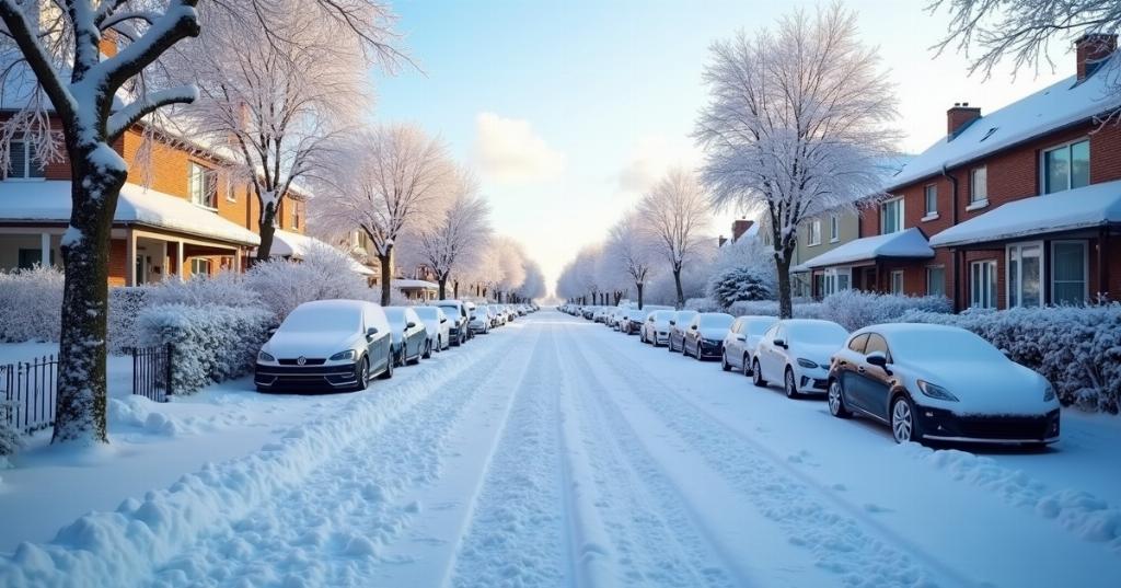 Retour surprise de la neige en France : l’hiver frappe fort et bouscule la vie quotidienne