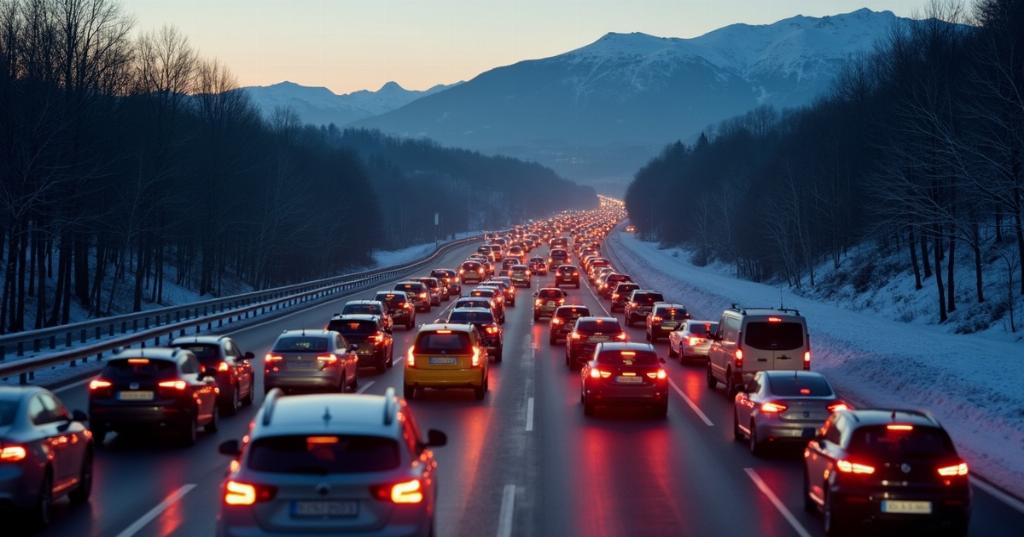 Trafic intense avant Noël : pourquoi certaines routes deviendront impraticables ?