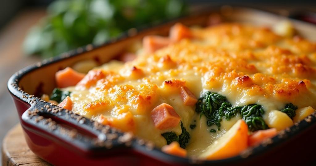 Un gratin de Noël crémeux et rapide qui séduit toute la famille