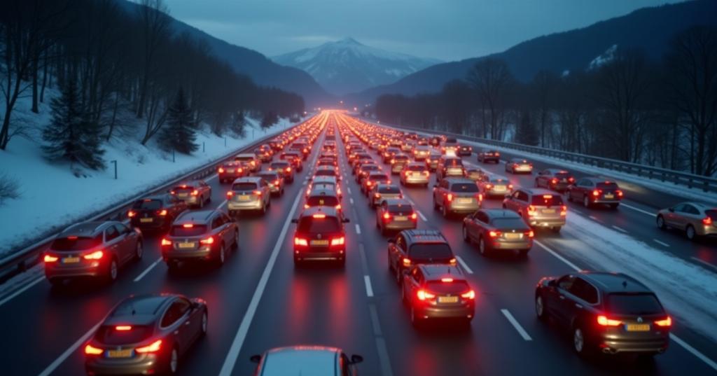 Vacances de Noël : les jours critiques à éviter pour échapper aux embouteillages selon Bison Futé