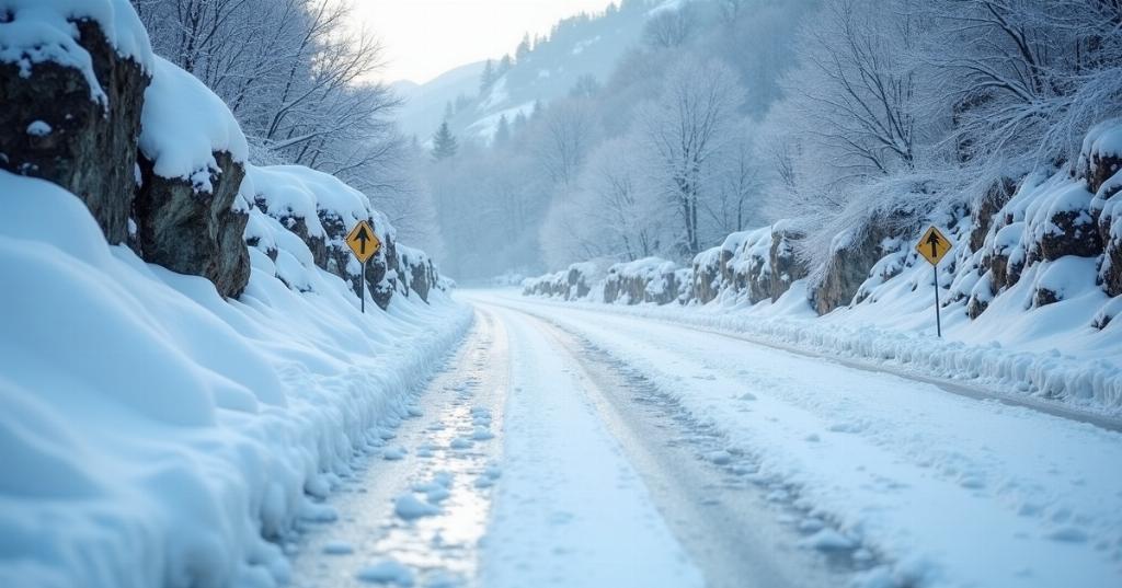 Vigilance Orange : Neige et Verglas Rendent les Routes du Sud de la France Traumatisantes ce Mardi